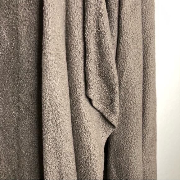 Barefoot Dreams taupe brown open front knit cardigan size Small / Medium - Picture 7 of 15